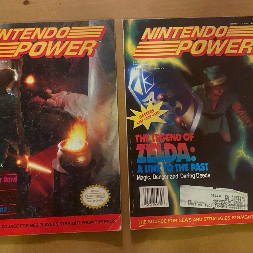 Nintendo Power Magazine Set - Zelda